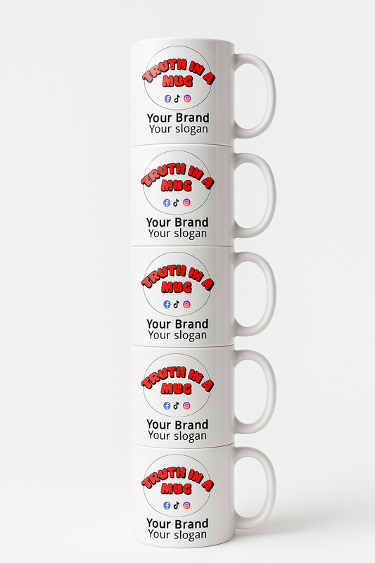 MUG 11 OZ Custom Logo Mug – Personalized Business Branding Mug | Promotional & Corporate Gifts
